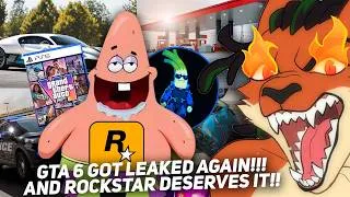 Thumbnail: GTA 6 GOT LEAKED AGAIN AND I DON'T FEEL BAD!! ROCKSTAR HAS PATRICK STAR IN CHARGE OF SECURITY!!