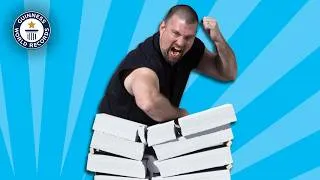 Thumbnail: Kevin Bergquist is a Karate Champion! | The One Thing | Guinness World Records
