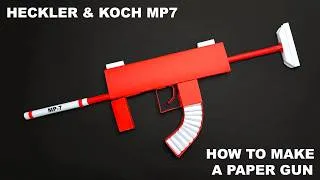 Thumbnail: HOW TO MAKE A PAPER HECKLER & KOCH MP7 GUN | Amazing Paper Gun Tutorial Anyone Can Make