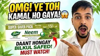 Thumbnail: Dabur Herb'l Neem Toothpaste Review | Neem से दाँतों की देखभाल 🦷 | 300g Super Saver Pack