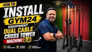 Thumbnail: 🔥 How To Install GYM24 Dual Cable Cross Tower Machine 2.0 Complete step-by-step installation guide 
