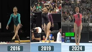 Thumbnail: Sunisa Lee ✨ Gymnastics Floor ✨ First Pass Evolution ✨ 2016-2024