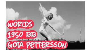 Thumbnail: Gota Pettersson - Beam - 1950 World Gymnastics Championships