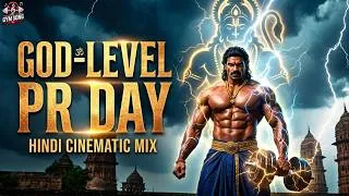 Thumbnail: POWER OF THE GODS 🕉️ Top 10 Cinematic Hindi Workout Songs for PR Day 💪 Sanatani Montage