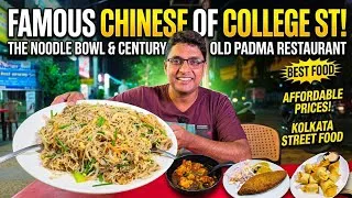 Thumbnail: Kolkata Chinese Food | College Street এ Noodle Bowl+100YR OLD Padma Restaurant | Kolkata Street Food