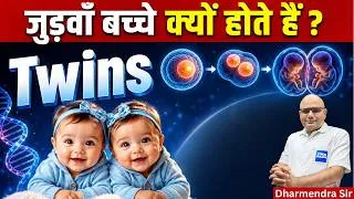 Thumbnail: Twins #dharmendrasir #gyrussulcus #twins #science #biology #reproductivehealth