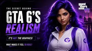 Thumbnail: Why GTA 6 Feels So Real | The Secret Behind Everything | Gzonesphere
