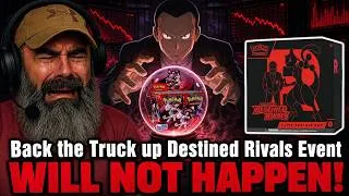 Thumbnail: Pokemon Investors... you will not get Destined Rivals at the price you want!