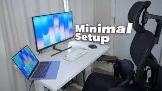 Thumbnail: Clean & Minimal Desk Setup for Students