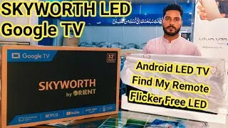 Thumbnail: SKYWORTH 32" Android New Model Google TV with Google Play Store Find My Remote #unboxing #features