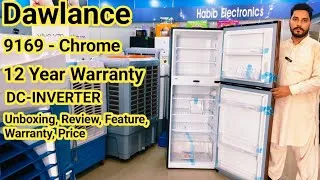 Thumbnail: Dawlance Ref 9169 WB Pearl Copper 12 Year Compressor Warranty 0.5 Ampere solar compatible