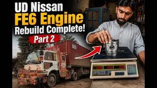 Thumbnail: UD  PKD411  FE6 Engine Rebuild Complete! New Imported Pistons Installed & First Start | Part 2