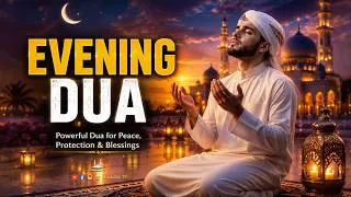 Thumbnail: EVENING DUA | دعاء المساء | Powerful Dua for Peace, Protection & Allah’s Blessings | Habibullah TV