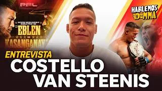 Thumbnail: Costello Van Steenis le RESPONDE a Johnny Eblen: "Es una basura, un imbécil".