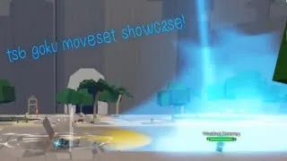 Thumbnail: Goku moveset showcase in Tsb ps+ skill builder V2