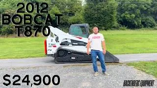 Thumbnail: 2012 Bobcat T870 Skid Steer