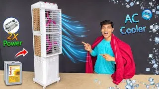 Thumbnail: How to make AC Cooler At Home 🥶 | Air Cooler कैसे बनाएं सिर्फ ₹800 में  ✅ Hacker Jp 