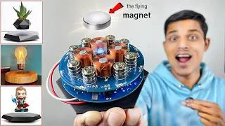 Thumbnail: घर पर बनाये Anti-Gravity machine | Magnetic Levitator DIY Project 🔥