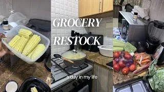 Thumbnail: LIFE LATELY|GROCERY RESTOCK| Meal prep| Living alone diaries|Settling in a new town |