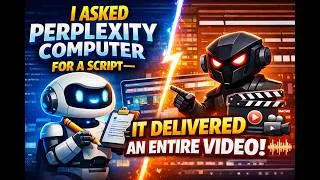 Thumbnail: I Asked Perplexity Computer for a Script — It Delivered an Entire Video