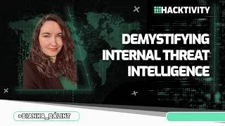 Thumbnail: Demystifying Internal Threat Intelligence