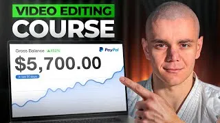 Thumbnail: How to Make $5K+/Month as a Video Editor (Full Course)
