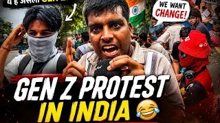 Thumbnail: Indian Gen Z Protest Will Make You Laugh! 🤣 | Funniest CJP Protest Moments