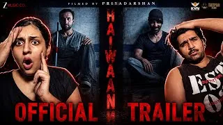 Thumbnail: HAIWAAN Official Trailer Reaction | Akshay Kumar & Saif Ali Khan | Reaction by Pakistani Couple 🇵🇰
