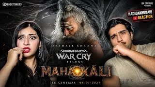 Thumbnail: MAHAKALI War Cry Reaction 🔥 | Akshaye Khanna | Shukracharya’s War Cry | Pakistani Couple Review 