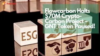 Thumbnail: Flowcarbon Pauses GNT Token Launch – $70M Carbon-Crypto Project on Hold!