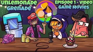 Thumbnail: The Unlemonade Grenade Podcast Episode 1: Video Game Movies! (Ft. The Moist One & Trinoplex)