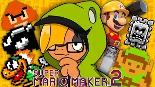 Thumbnail: Super Mario Maker 2 made me SALTY!! | Stream Highlights #3