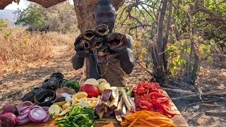 Thumbnail: Hadzabe Bushmen Cooking Like Professional Chefs! (Ancient African Wild Meal)