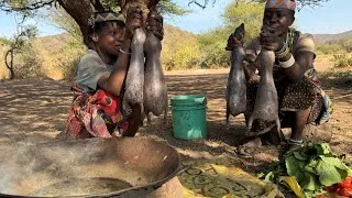 Thumbnail: 24 Hours with the Hadzabe Tribe | Hunting, Cooking & Surviving in the Wild