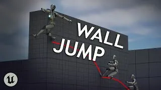Thumbnail: How to make a Wall Jump in Unreal Engine 5