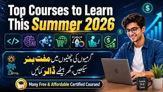 Thumbnail: Top Summer 2026 Courses | Best Skills for Students, Kids & Adults | Hafiz Ahmed