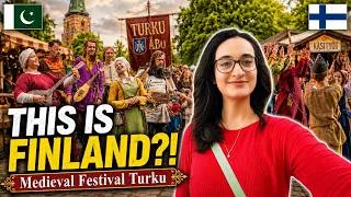 Thumbnail: Finland Went Back to Medieval Times 🇫🇮 | PAKISTANI STUDENT exploring Turku Medieval Festival