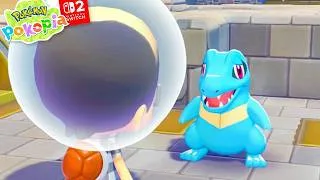 Thumbnail: TOTODILE! - Pokemon Pokopia DLC (Gameplay PT-BR Português)