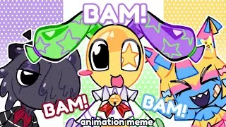 Thumbnail: BAM BAM BAM !! 🎉 [ Blot, Looey, Yatta ] || DANDY'S WORLD ANIMATION MEME
