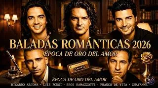 Thumbnail: BALADAS ROMANTICAS 90S - Ricardo Arjona, Luis Fonsi, Eros Ramazzotti, Franco de Vita, Chayanne