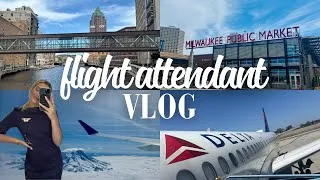 Thumbnail: MKE & AUS LAYOVER | Flight Attendant Vlog