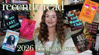 Thumbnail: the best books i've read recently | 2026 book reviews 📚