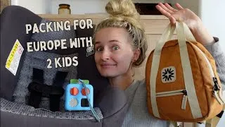 Thumbnail: EVERYTHING WE ARE PACKING FOR EUROPE WITH 2 TODDLERS | TRAVELING INTERNATIONALLY WITH KIDS