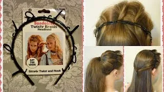 Thumbnail: Bandables Twisty Braids Headband Review and Tutorial | Back to School Hairstyles 2019