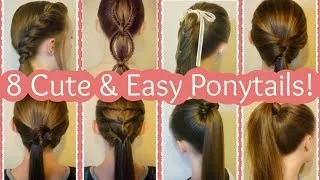 Thumbnail: 8 Cute Ponytail Hairstyles For Summer!