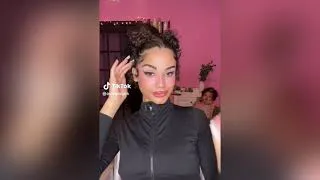 Thumbnail: 😍💖Cute and Easy Curly hairstyle// watch me style my hair compilation pt.4🦋✨