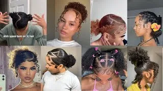 Thumbnail: 💖😻~Cute and Easy Natural Curly hairstyles compilation✨pt.3