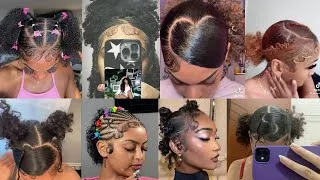 Thumbnail: 💖😍Easy and Cute Curly hairstyles// protective hairstyles compilation pt2🎀