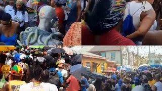 Thumbnail: Tuesday J’OUVERT MORNING 2026 🇬🇩🔥 GOUYAVE WAS PACKED! Grenada Carnival  MASSIVE VIBES & PURE ENERGY!