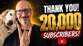 Thumbnail: 20,000 Subscribers in 3 Years... Thank You!